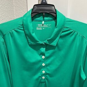 Nike Green Performance Golf shirt